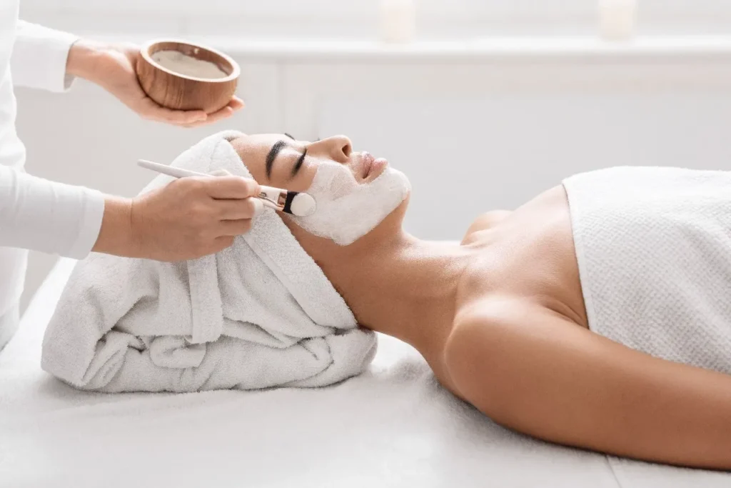 women in bojin facial treatment | Free Skin & Body Perfect